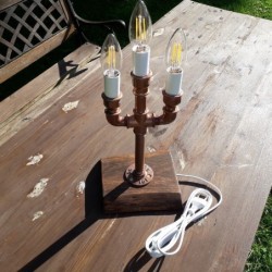 Käsitöö lamp  personaalse graveeringuga