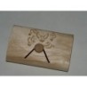 Puidust Kinkekarp 8 x 13 x 3,5 cm personaalse graveeringuga