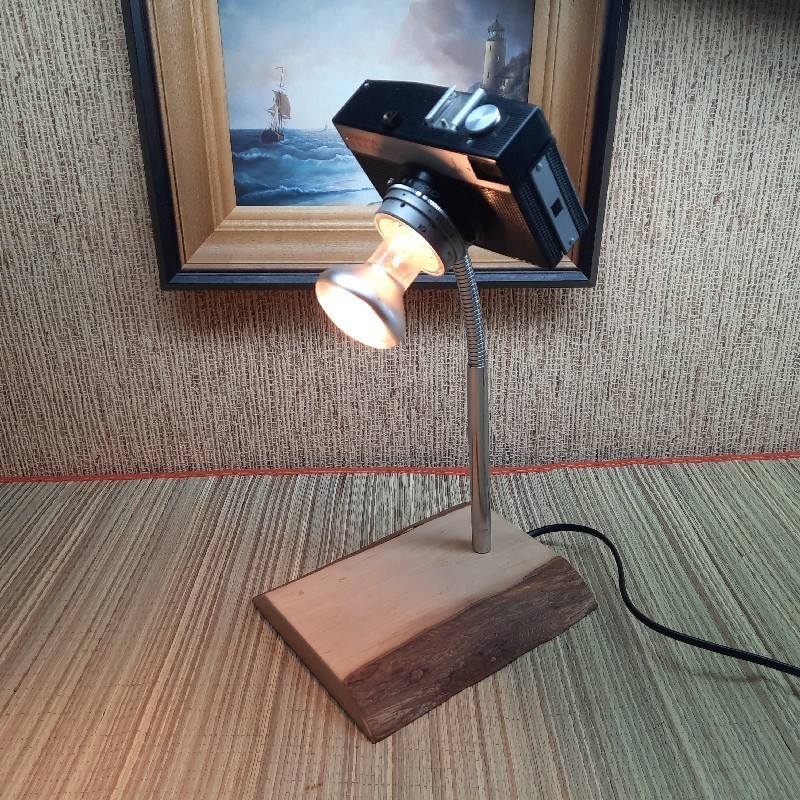 Käsitöö lamp fotokaamera