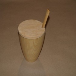 Puidust pits 100ml personaalse graveeringuga